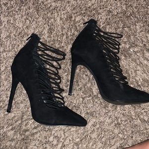 Black heels